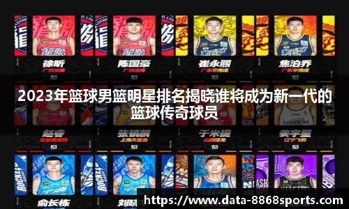 2023年篮球男篮明星排名揭晓谁将成为新一代的篮球传奇球员
